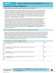 Formulario CCFRM604 Solicitud De Seguro De Salud - California (Spanish), Page 27