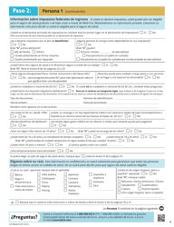 Formulario CCFRM604 Solicitud De Seguro De Salud - California (Spanish), Page 5