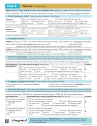 Formulario CCFRM604 Solicitud De Seguro De Salud - California (Spanish), Page 6