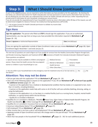 Application for Health Insurance &amp; Help Paying Costs - Colorado, Page 18