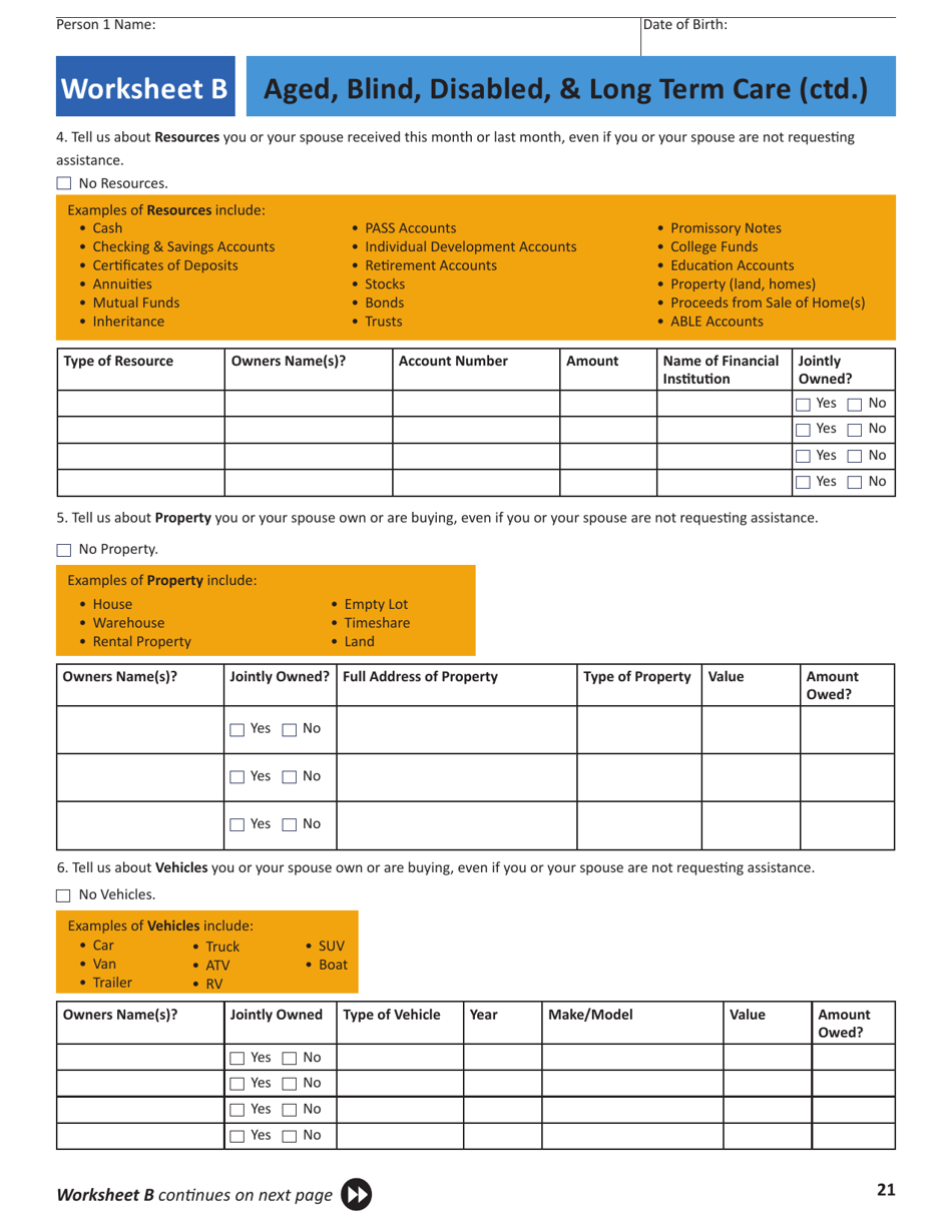 Application for Health Insurance  Help Paying Costs - Colorado, Page 24