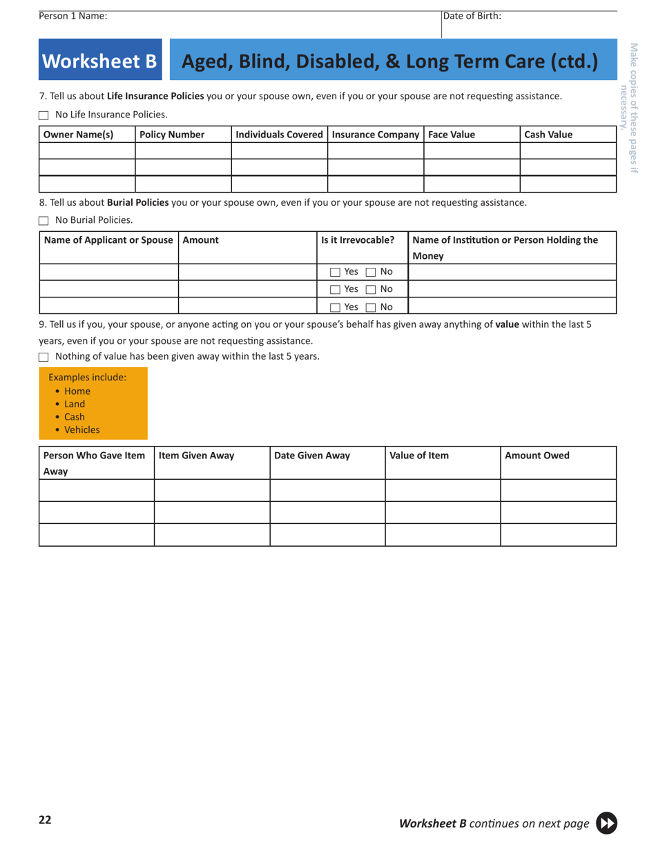 Application for Health Insurance  Help Paying Costs - Colorado, Page 25