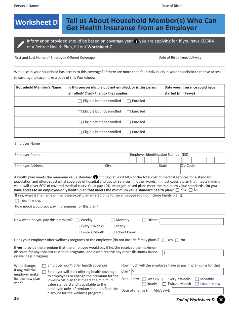 Application for Health Insurance  Help Paying Costs - Colorado, Page 29