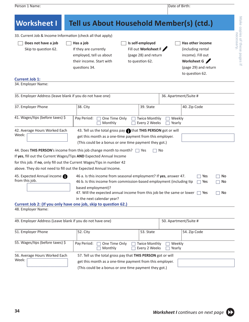 Application for Health Insurance  Help Paying Costs - Colorado, Page 37
