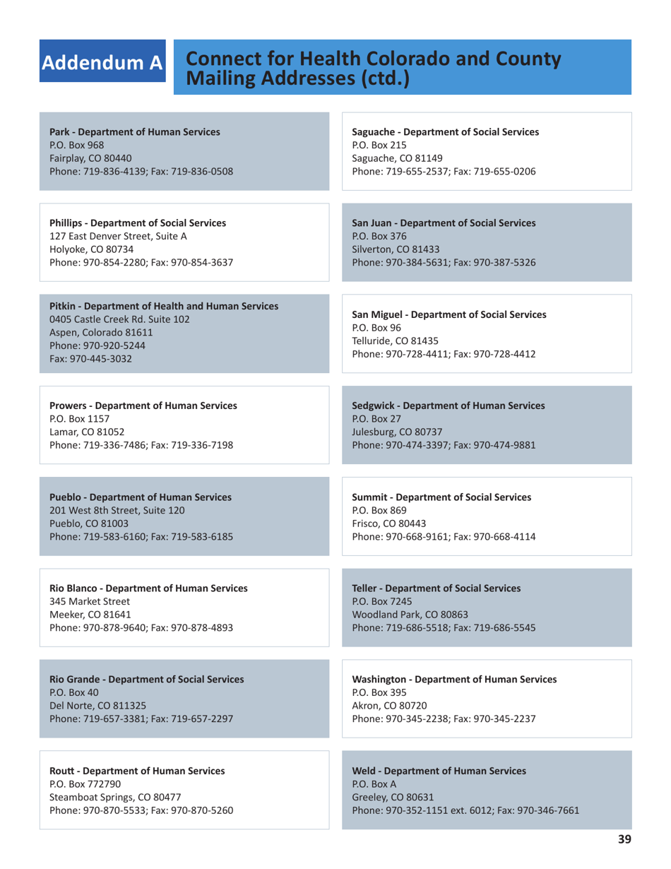Application for Health Insurance  Help Paying Costs - Colorado, Page 42