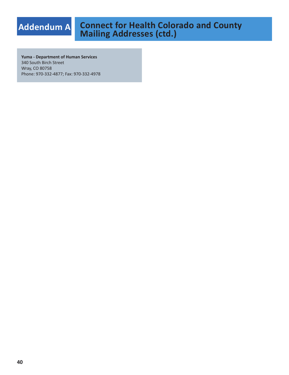 Application for Health Insurance  Help Paying Costs - Colorado, Page 43