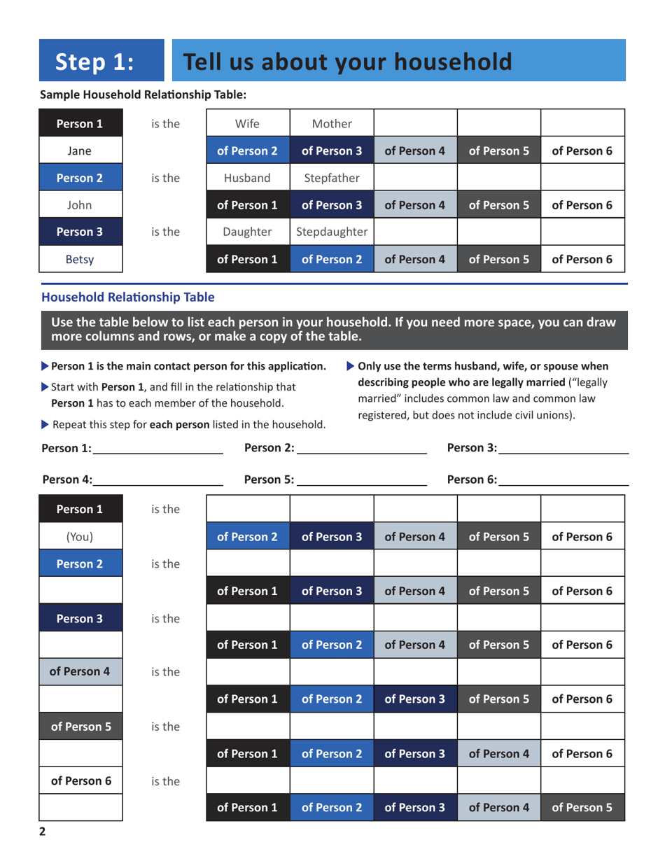 Application for Health Insurance  Help Paying Costs - Colorado, Page 5