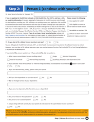 Application for Health Insurance &amp; Help Paying Costs - Colorado, Page 7