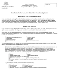 Form W-1 LTC &quot;Long-Term Care/Waiver Application&quot; - Connecticut