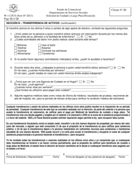 Formulario W-1 LTCS Solicitud De Cuidado a Largo Plazo/Exencion - Connecticut (Spanish), Page 12