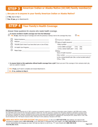 Form 94A Application for Health Coverage &amp; Help Paying Costs - Georgia (United States), Page 7