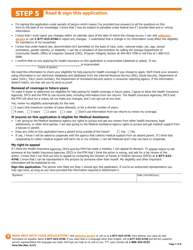 Form 94A Application for Health Coverage &amp; Help Paying Costs - Georgia (United States), Page 8