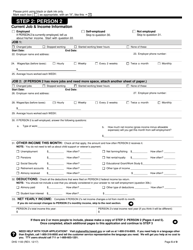 Form DHS1100 Application for Health Coverage &amp; Help Paying Costs - Hawaii, Page 7
