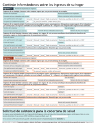 Formulario HW2014S Solicitud De Asistencia De Seguro De Salud Del Estado - Idaho (Spanish), Page 10