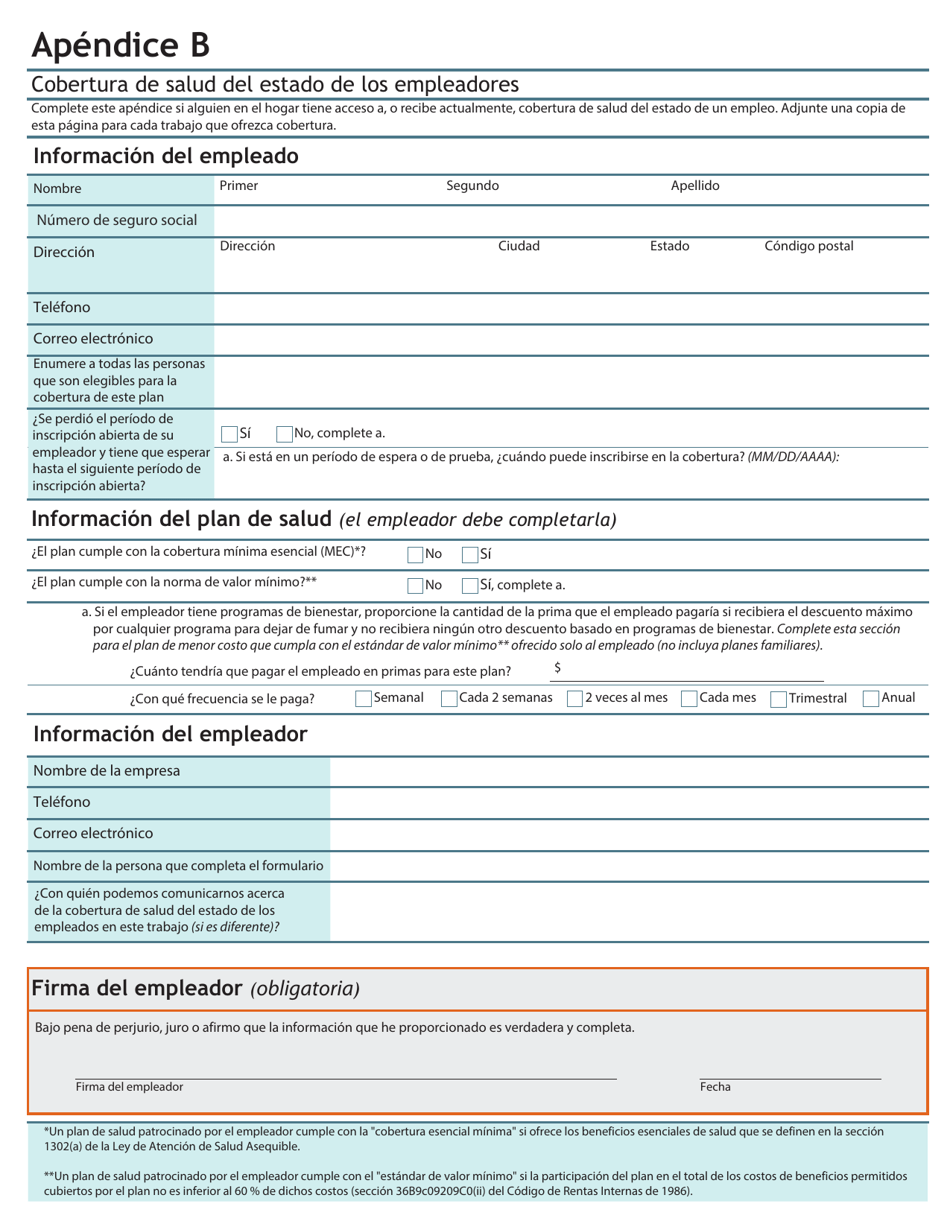 Formulario HW2014S Solicitud De Asistencia De Seguro De Salud Del Estado - Idaho (Spanish), Page 14