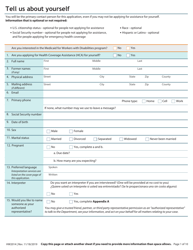 Form HW2014 Application for Health Coverage Assistance - Idaho, Page 3