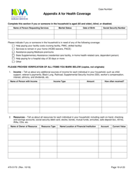 Form 470-5170 Application for Health Coverage and Help Paying Costs - Iowa, Page 21
