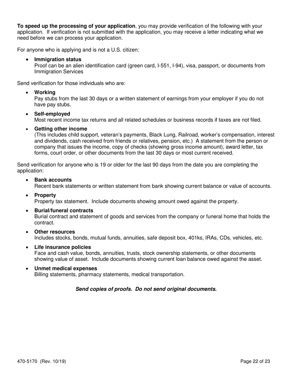 Form 470-5170 Application for Health Coverage and Help Paying Costs - Iowa, Page 24