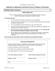 Form 470-5170 Application for Health Coverage and Help Paying Costs - Iowa, Page 25