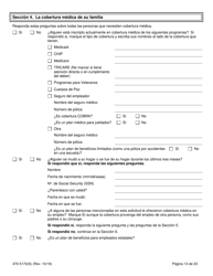 Form 470-5170(S) Solicitud De Cobertura Medica Y Asistencia Para Abonar El Costo - Iowa, Page 15