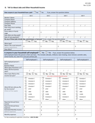 Form KC1100 Application for Medical Assistance for Families With Children - Kansas, Page 9