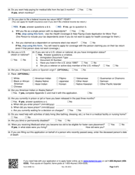 Form KHBE-I11 Health Coverage &amp; Help Paying Costs - Application for One Person - Kentucky, Page 3