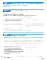 BHSF Form 1-A Application for Health Coverage - Louisiana, Page 12