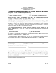 BHSF Form 1-A Application for Health Coverage - Louisiana, Page 21