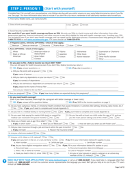 BHSF Form 1-A Application for Health Coverage - Louisiana, Page 4