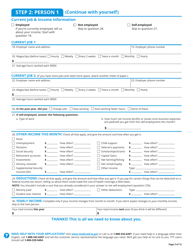 BHSF Form 1-A Application for Health Coverage - Louisiana, Page 5