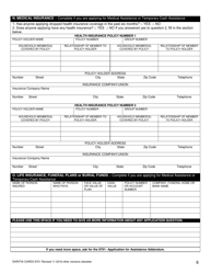 Form DHR/FIA CARES9701 Application for Assistance - Maryland, Page 6