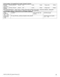 Formulario DHR/FIA CARES9701 Solicitud Para Asistencia - Maryland (Spanish), Page 10