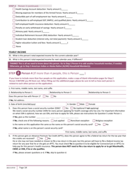 Form ACA-3-0719 Massachusetts Application for Health and Dental Coverage and Help Paying Costs - Massachusetts, Page 16