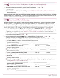 Form ACA-3-0719 Massachusetts Application for Health and Dental Coverage and Help Paying Costs - Massachusetts, Page 21