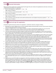 Form ACA-3-0719 Massachusetts Application for Health and Dental Coverage and Help Paying Costs - Massachusetts, Page 22