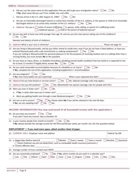 Form ACA-3-0719 Massachusetts Application for Health and Dental Coverage and Help Paying Costs - Massachusetts, Page 6