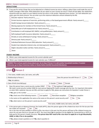 Form ACA-3-0719 Massachusetts Application for Health and Dental Coverage and Help Paying Costs - Massachusetts, Page 8