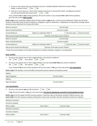 Form SACA-2-0320 Application for Health Coverage for Seniors and People Needing Long-Term-Care Services - Massachusetts, Page 14