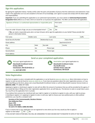 Form SACA-2-0320 Application for Health Coverage for Seniors and People Needing Long-Term-Care Services - Massachusetts, Page 21