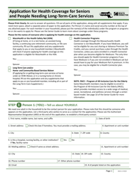 Form SACA-2-0320 Application for Health Coverage for Seniors and People Needing Long-Term-Care Services - Massachusetts, Page 3