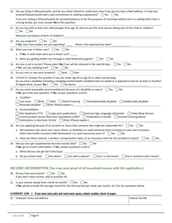 Form SACA-2-0320 Application for Health Coverage for Seniors and People Needing Long-Term-Care Services - Massachusetts, Page 6