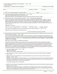 Form SACA-2-0320 Application for Health Coverage for Seniors and People Needing Long-Term-Care Services - Massachusetts, Page 9