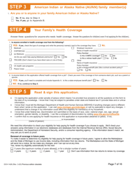 Form DCH-1426 Application for Health Coverage &amp; Help Paying Costs - Michigan, Page 7