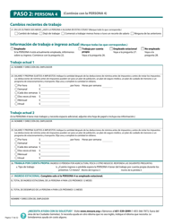 Formulario DHS-6696-SPA Solicitud De Cobertura De Salud Y Ayuda Con El Pago De Costos - Minnesota (Spanish), Page 19