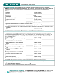 Formulario DHS-6696-SPA Solicitud De Cobertura De Salud Y Ayuda Con El Pago De Costos - Minnesota (Spanish), Page 8