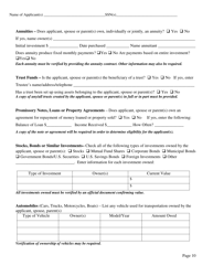 Form DOM-300 Application for Mississippi Medicaid Aged, Blind and Disabled Medicaid Programs - Mississippi, Page 11