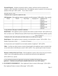 Form DOM-300 Application for Mississippi Medicaid Aged, Blind and Disabled Medicaid Programs - Mississippi, Page 12