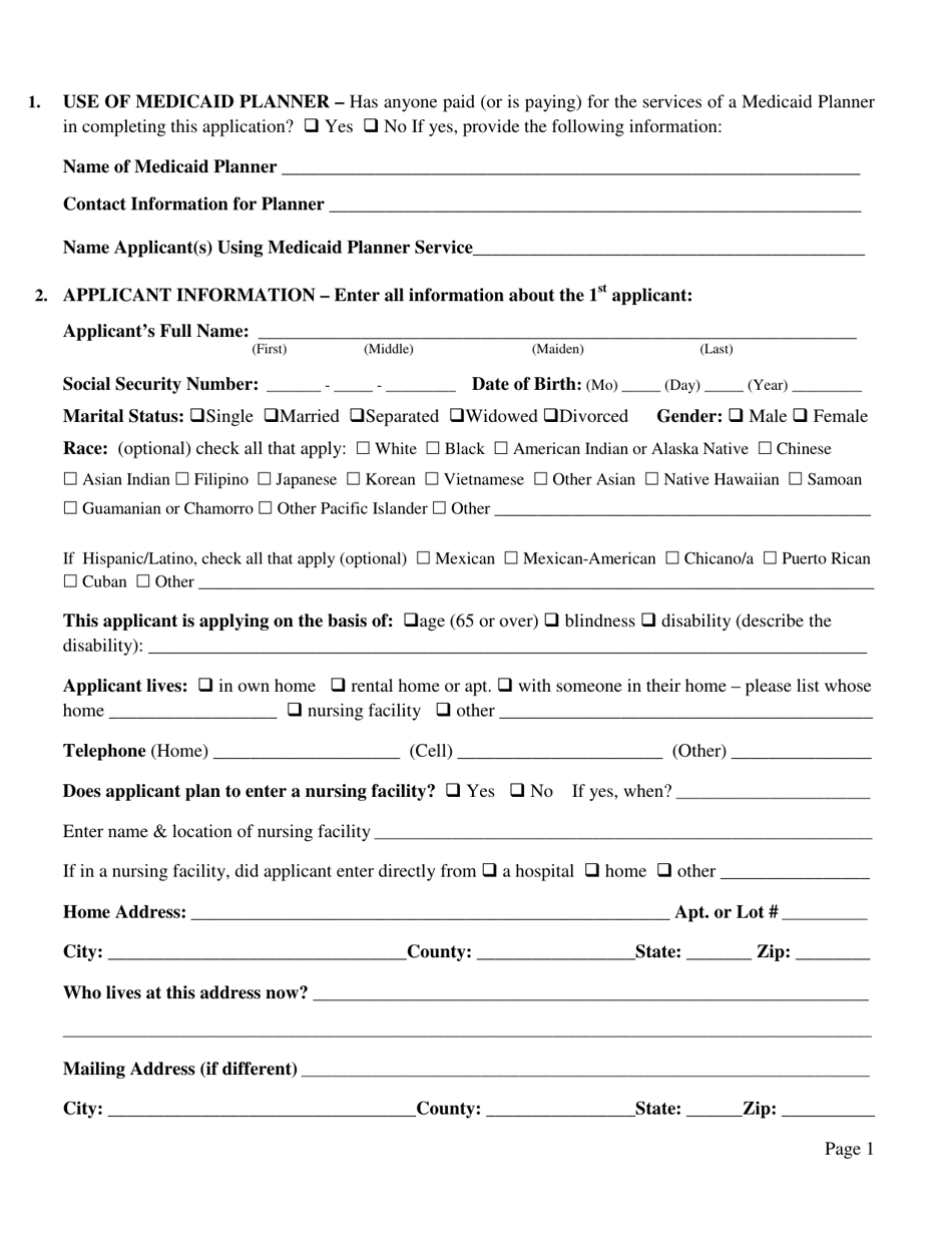 Form DOM-300 Application for Mississippi Medicaid Aged, Blind and Disabled Medicaid Programs - Mississippi, Page 2