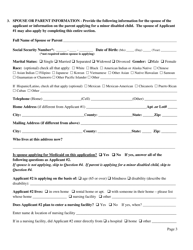 Form DOM-300 Application for Mississippi Medicaid Aged, Blind and Disabled Medicaid Programs - Mississippi, Page 4