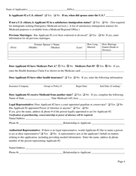 Form DOM-300 Application for Mississippi Medicaid Aged, Blind and Disabled Medicaid Programs - Mississippi, Page 5